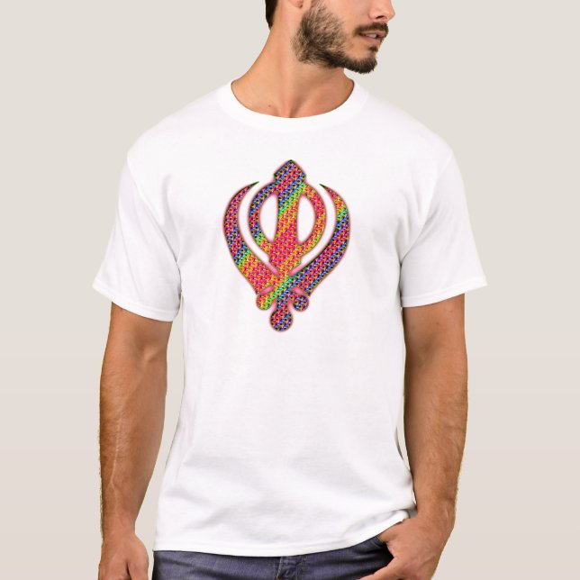 Camiseta Hippie sij khanda (Anverso)
