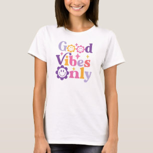 Camiseta Hippie solo buenas vibras