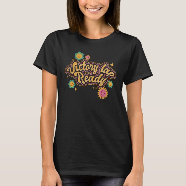 Camiseta Hippie Sonríe Groovy Día de Campo Victoria Lap Pro (Anverso)