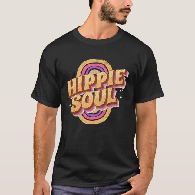 Camiseta Hippie Soul   Hippie (Anverso)