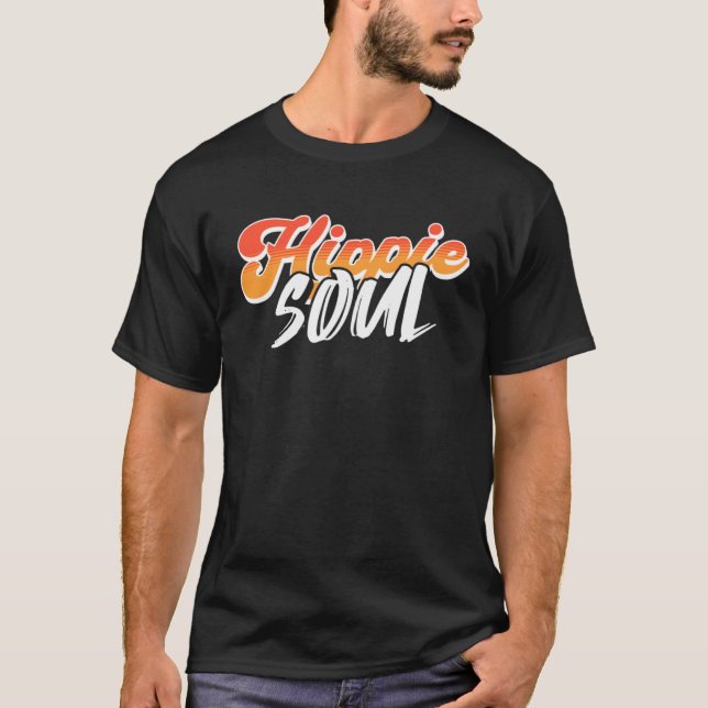 Camiseta Hippie Soul   Hippie  3 (Anverso)