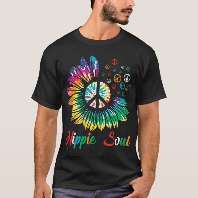 Camiseta Hippie-Soul-Sunflower-Tiedye-60- (Anverso)