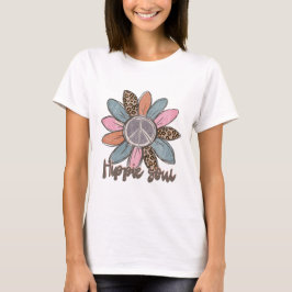 Camiseta Hippie Soul Trendy Floral Boho
