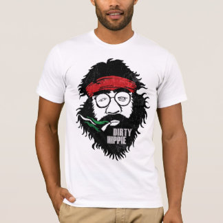 Camiseta Hippie sucio