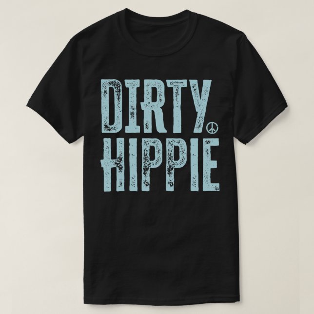 Camiseta Hippie sucio 1 (Diseño del anverso)