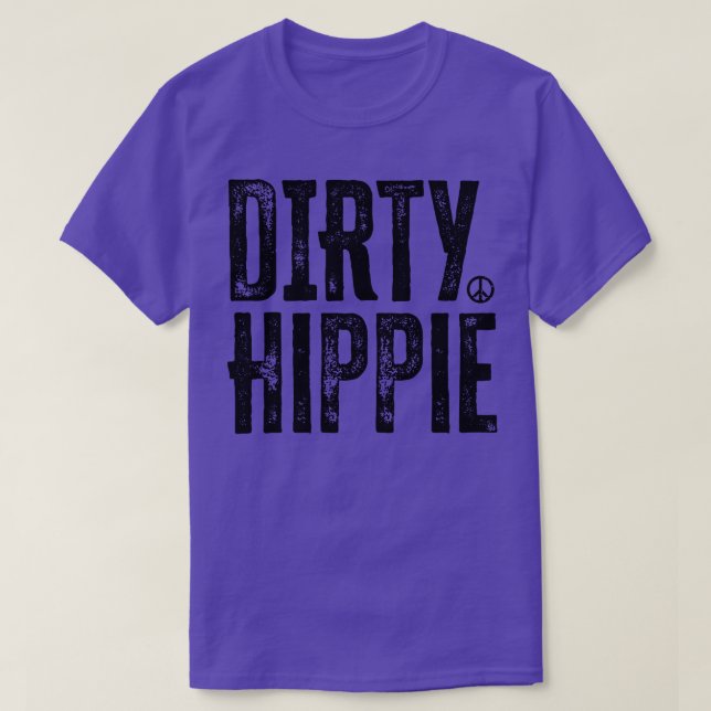 Camiseta Hippie sucio 3 (Diseño del anverso)