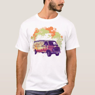 Camiseta Hippie Van de Chevy de los años 70