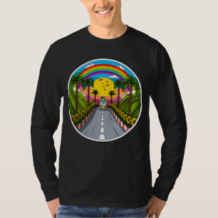 Camiseta Hippie Van Vacation