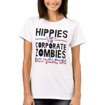 Hippies contra los zombis corporativos Bernie