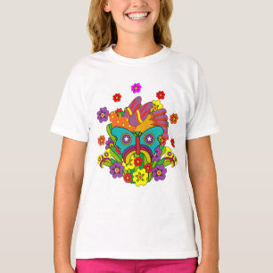 Camiseta Hippies - Hippy Flower Power - Cute Hippies - 1970