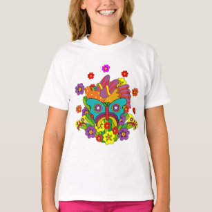 Camiseta Hippies - Hippy Flower Power - Cute Hippies - 1970