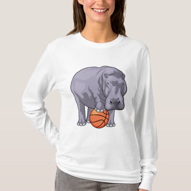 Camiseta Hippo Baloncesto Baloncesto (Anverso)