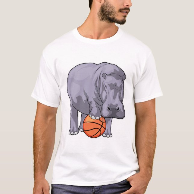 Camiseta Hippo Baloncesto Baloncesto (Anverso)