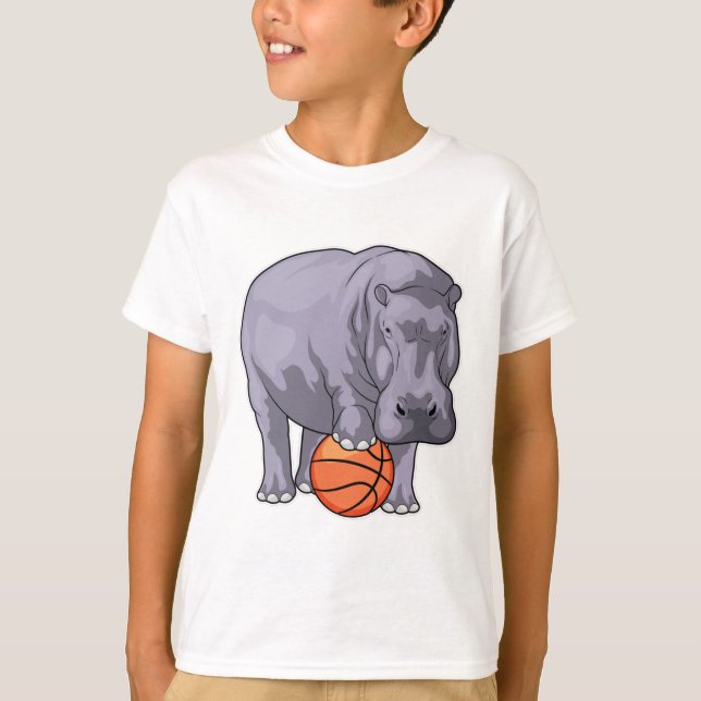 Camiseta Hippo Baloncesto Baloncesto (Anverso)