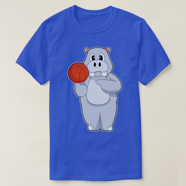 Camiseta Hippo Baloncesto Baloncesto (Diseño del anverso)