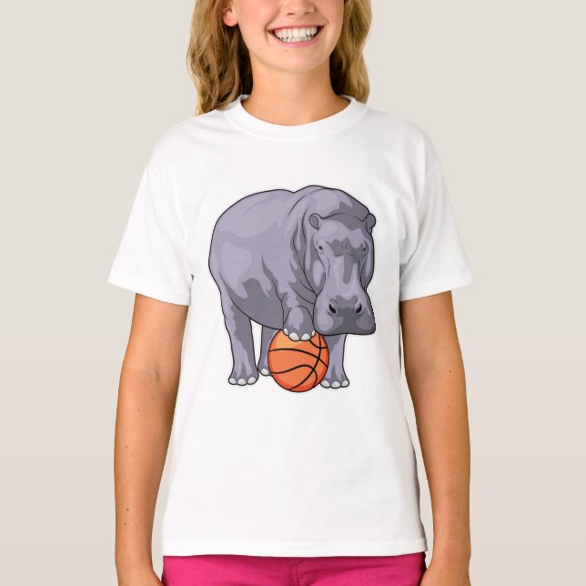 Camiseta Hippo Baloncesto Baloncesto (Anverso)
