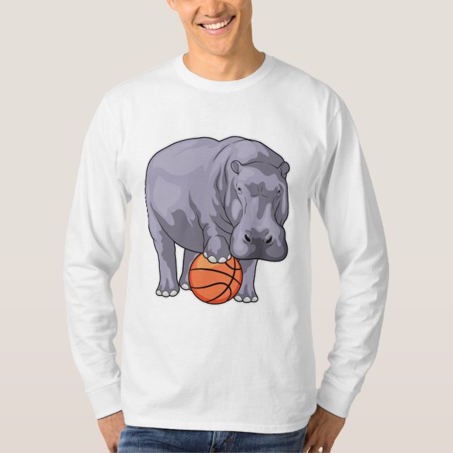 Camiseta Hippo Baloncesto Baloncesto (Anverso)