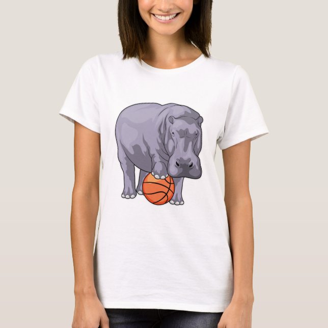 Camiseta Hippo Baloncesto Baloncesto (Anverso)
