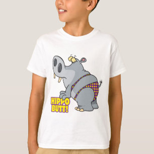 Camiseta hippo butt bikini hippopotamo