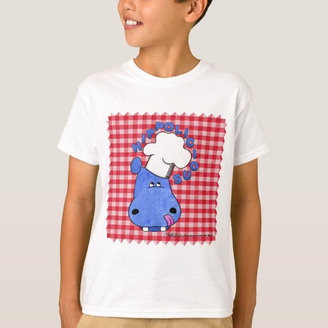 Camiseta Hippo Chef Hippolicious (Anverso)