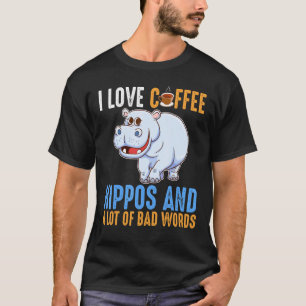 Camiseta Hippo Coffee Love