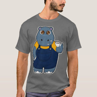 Camiseta Hippo con Copa de Café 1