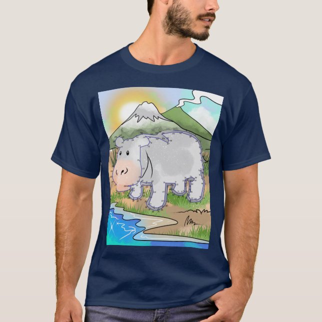 Camiseta Hippo Connect (Anverso)