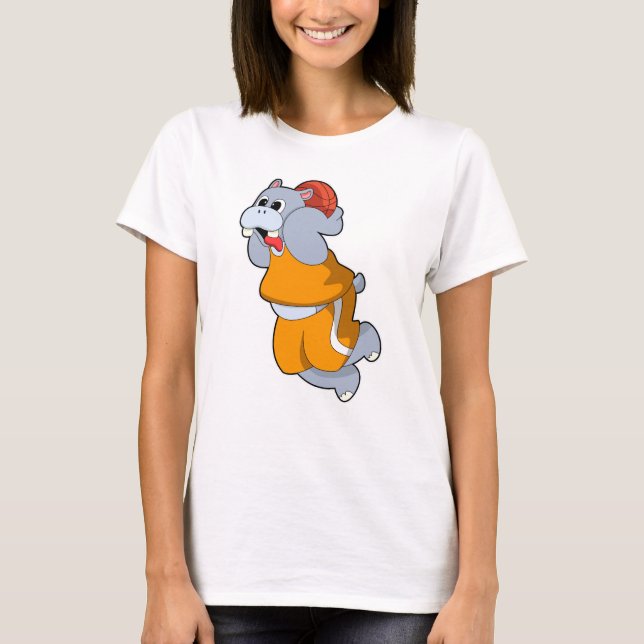 Camiseta Hippo en Basketball Sports (Anverso)
