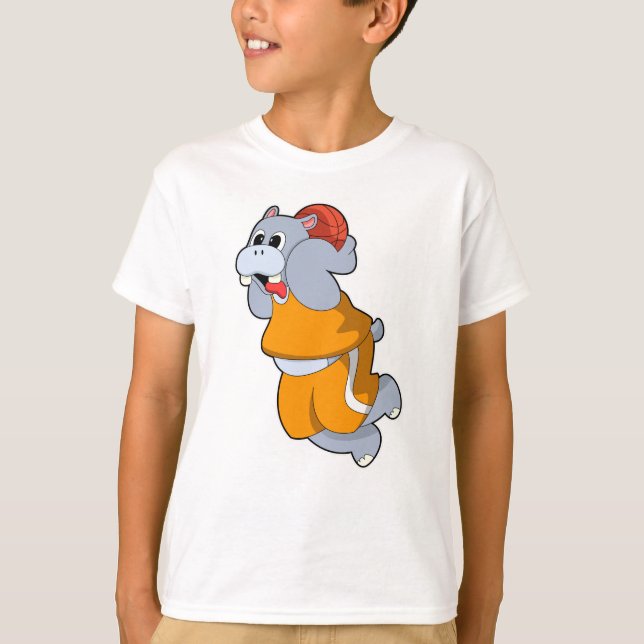 Camiseta Hippo en Basketball Sports (Anverso)