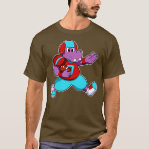Camiseta Hippo en Sports with Helmet