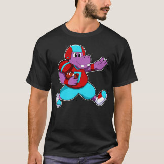 Camiseta Hippo en Sports with Helmet