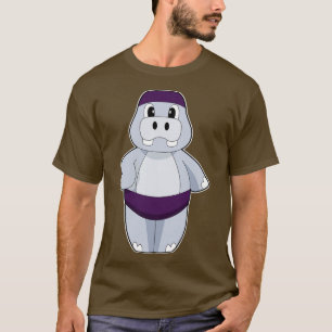 Camiseta Hippo gorra de baño