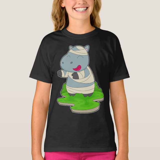 Camiseta Hippo Halloween (Anverso)