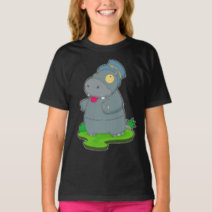 Camiseta Hippo Halloween Zombie