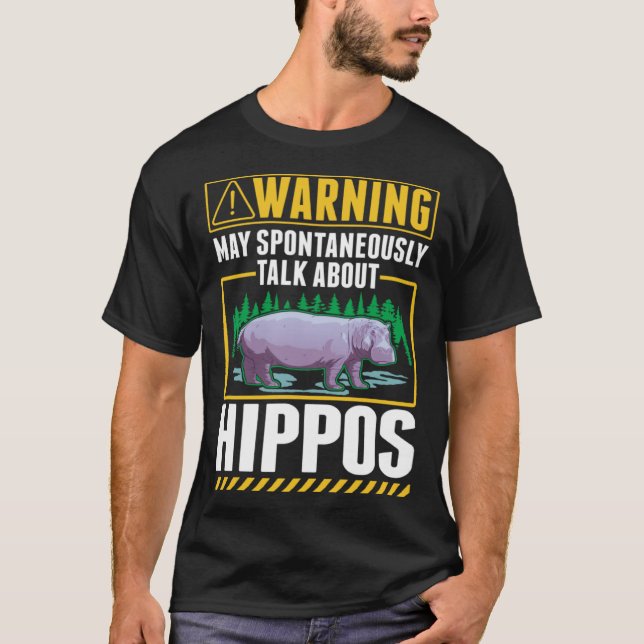 Camiseta Hippo Hipopótamo 1 (Anverso)
