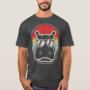 Camiseta Hippo Hippopótamo Vintage Retro