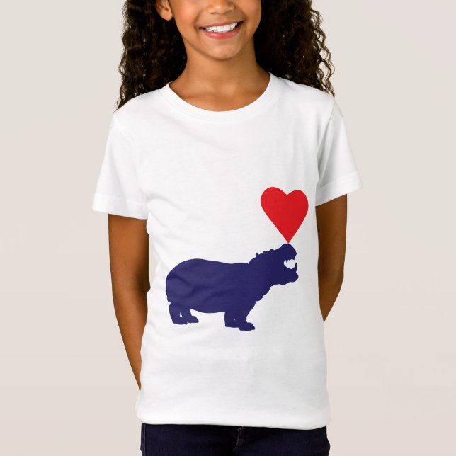 Camiseta Hippo Love (Anverso)