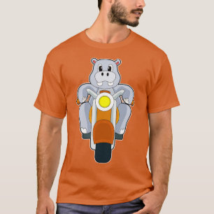 Camiseta Hippo Motorcycle