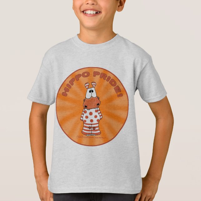 Camiseta Hippo Pride Starburst (Anverso)