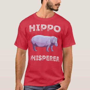 Camiseta Hippo Whisperer Africa Safari Trip Zookeeper Wild