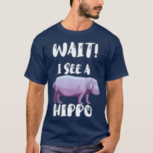 Camiseta Hippo Zoólogo Safari Viaje Zoológico Animal Zoológ