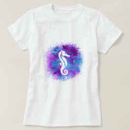 Camiseta Hippoahoría de mar púrpura