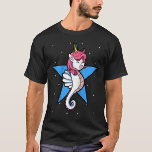 Camiseta Hippocamp de caballito marino unicornio