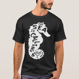 Camiseta Hippocampus Animal Pescado marino