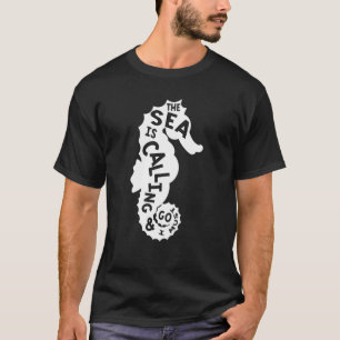 Camiseta Hippocampus Animal Pescado marino