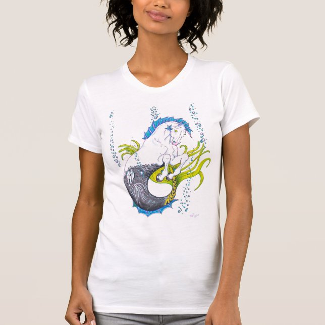 Camiseta Hippocampus (cráneo) (Anverso)