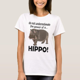 Camiseta Hippopótamo Animal Gracioso Hippo T-Shirt