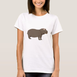 Camiseta Hippopótamo Hippo