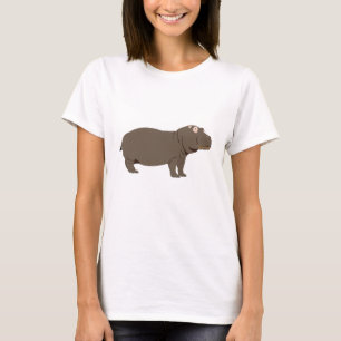 Camiseta Hippopótamo Hippo