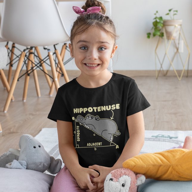 Camiseta Hippotenuse  Cute Math Hippopotamus For Children (Subido por el creador)